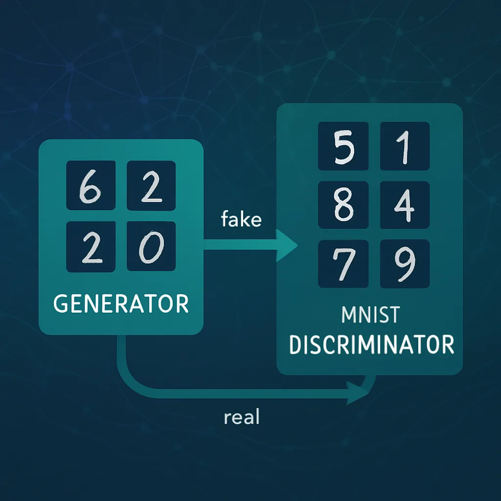 Handwritten digit generator with a GAN